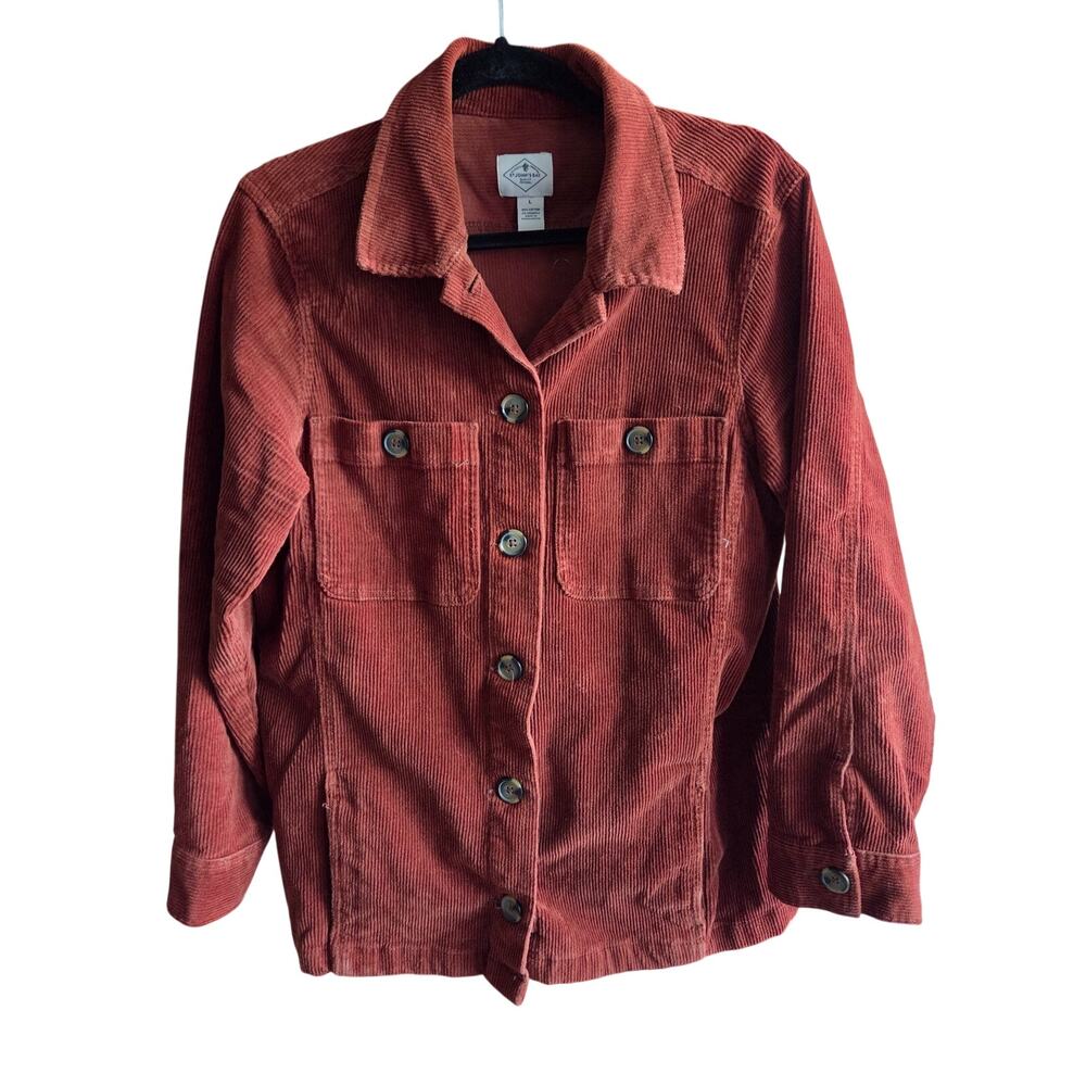 St. John's Bay Women's Corduroy Jacket Size Large